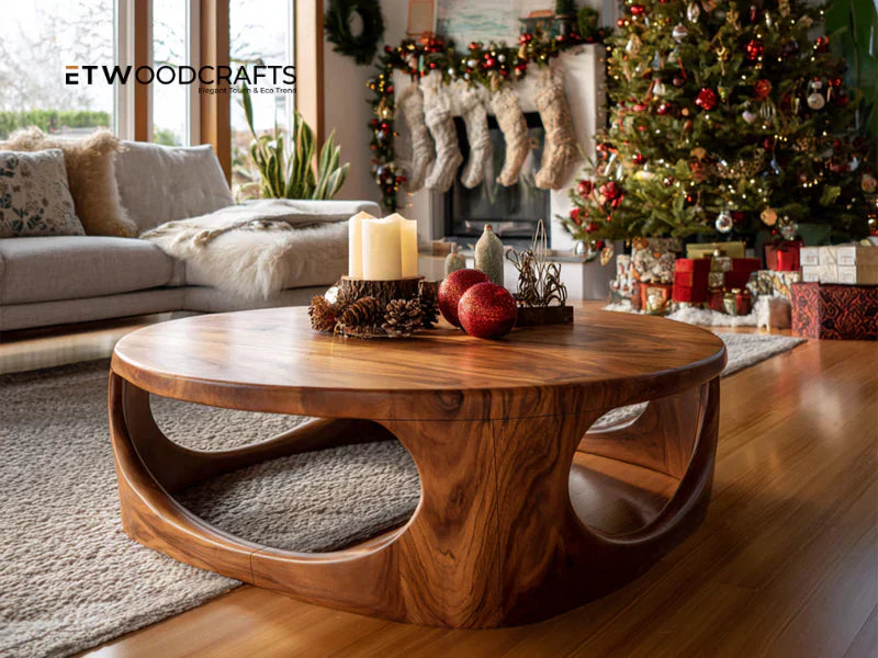 Christmas Coffee Table Decor Ideas - Cozy Holiday Vibes 2025