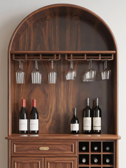 Modern Wine Cabinet With Storage For Dining Room
