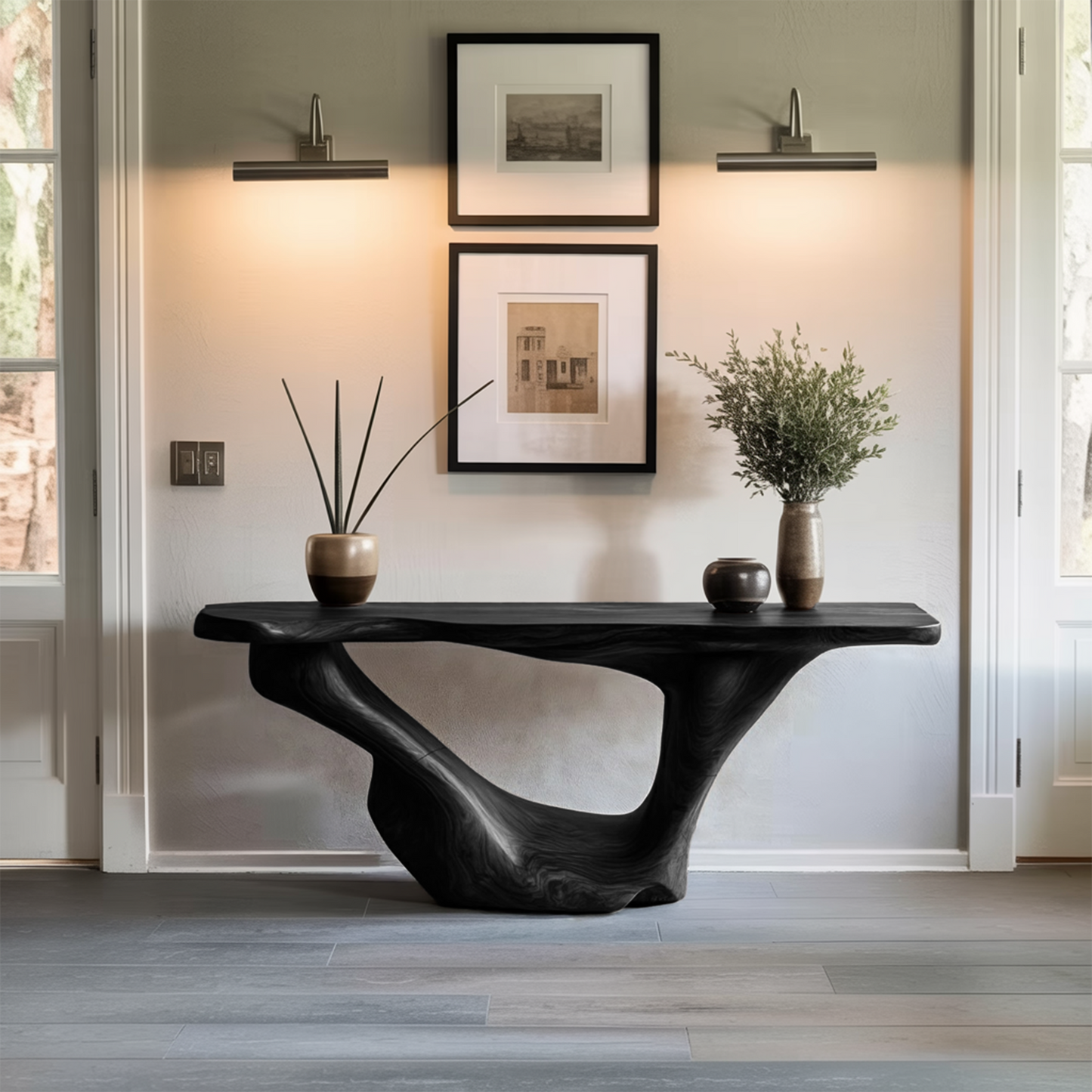 Mid Century Accent Table For Living Room