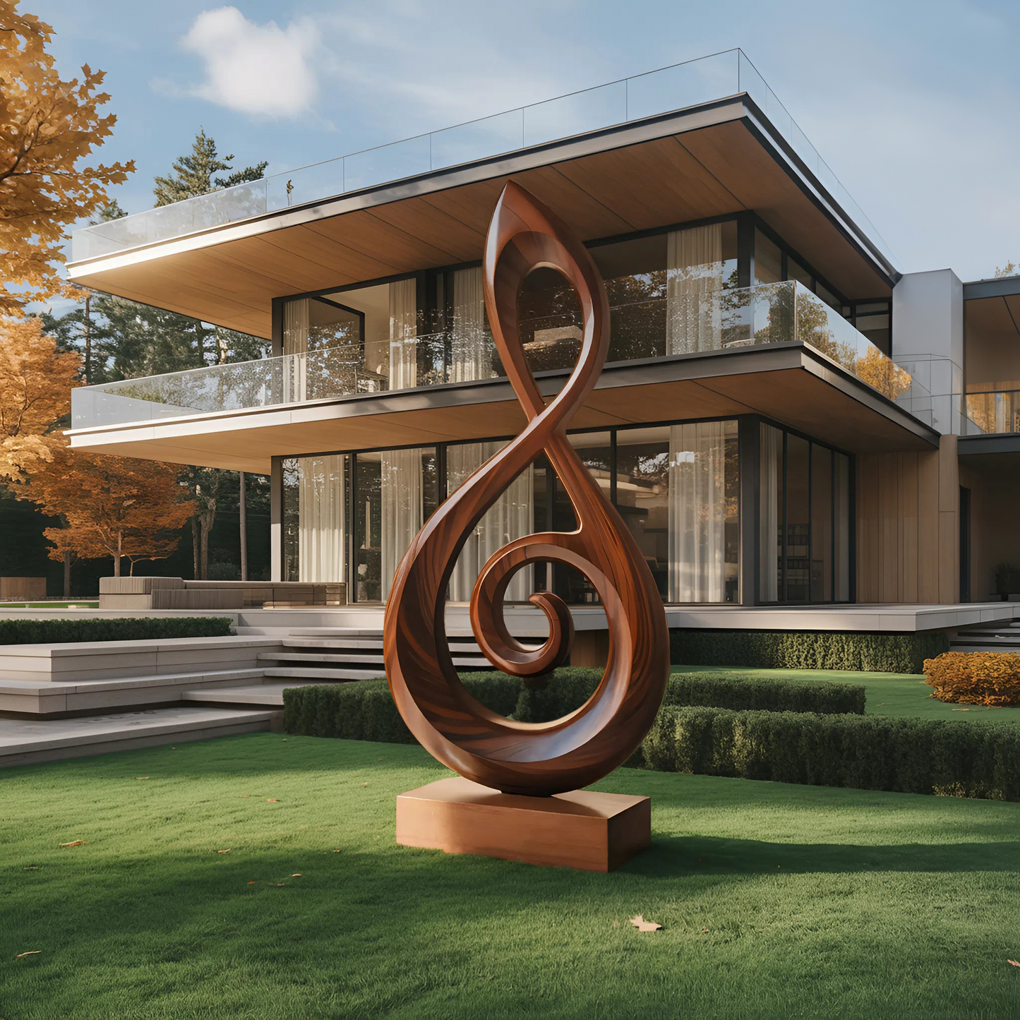 Rustic 3D Wood Art For Living Room Handmade Wall Panel