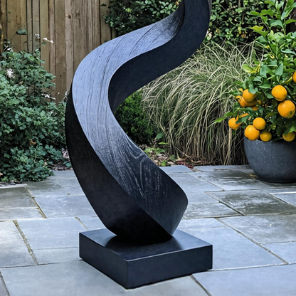 Mid Century Abstract Sculpture For Garden Wall Feature