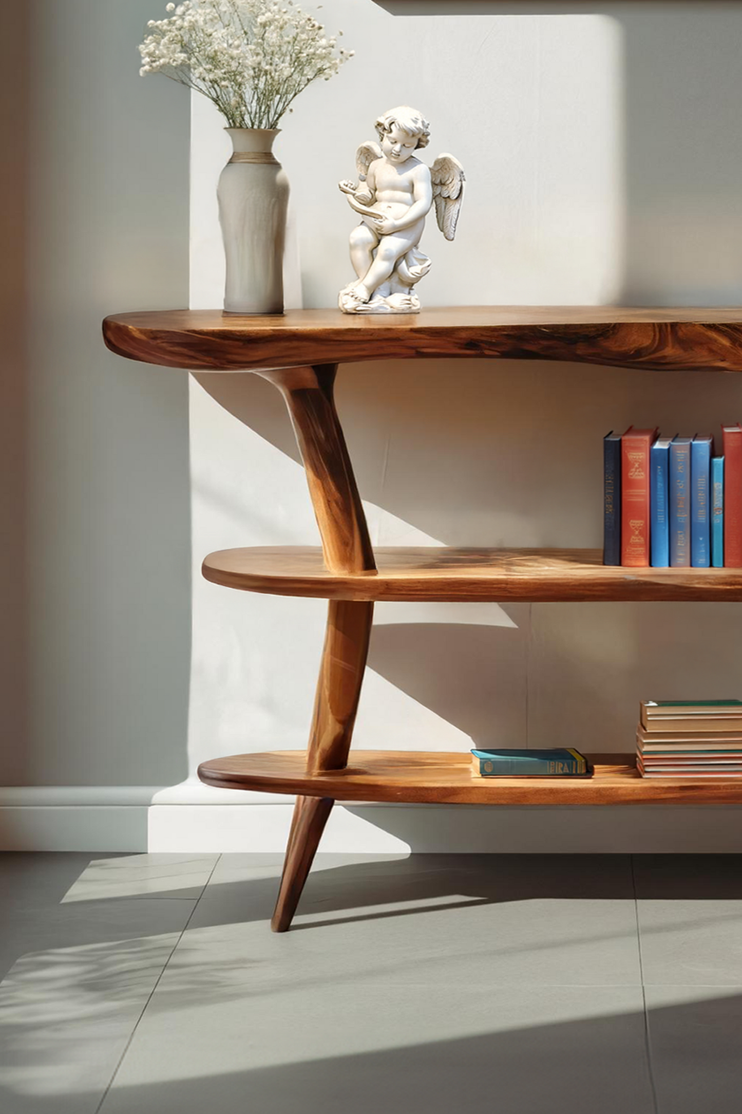 Farmhouse Solid Wood Entryway Console For Bedroom Design