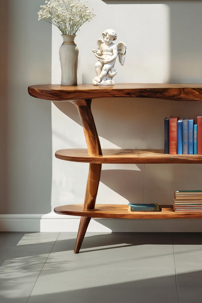 Farmhouse Solid Wood Entryway Console For Bedroom Design