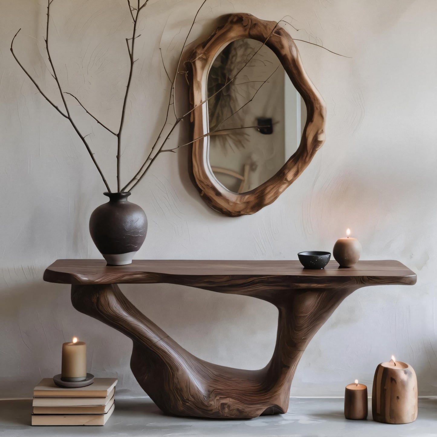 Mid Century Accent Table For Living Room