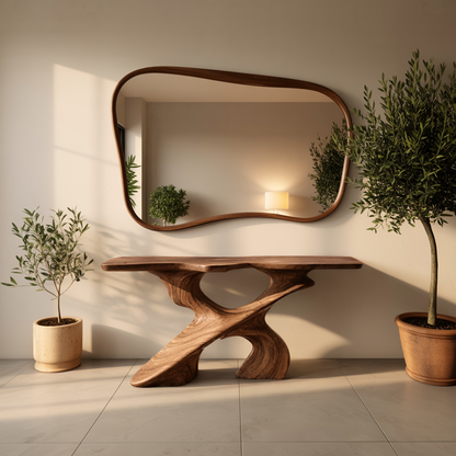 Handcrafted Console Table Furniture Decor