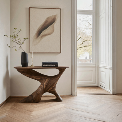 Handcrafted Foyer Table Furniture Decor