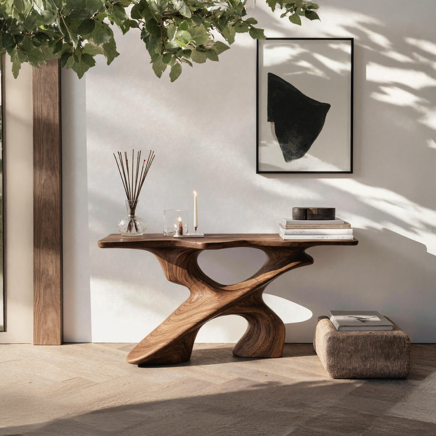 Handcrafted Console Table Furniture Decor